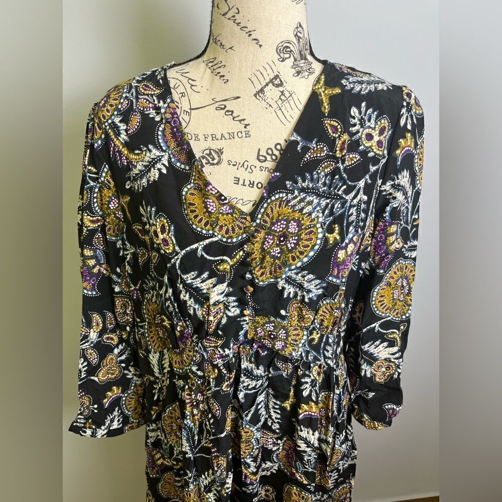 BA&SH
Volver gathered floral-print crepe mini dress NWT Size M - Picture 5 of 8